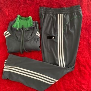 Adidas jacket and sport pants!